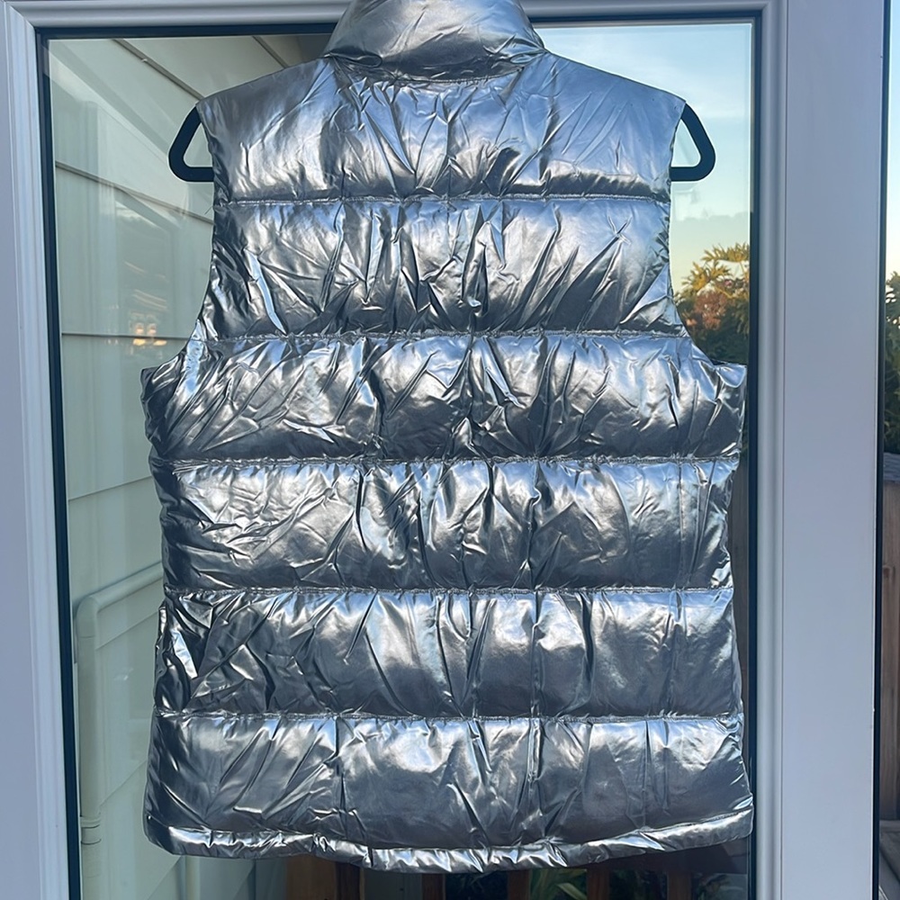 Silver Foil Chrome Puffer - Picture 3 of 9